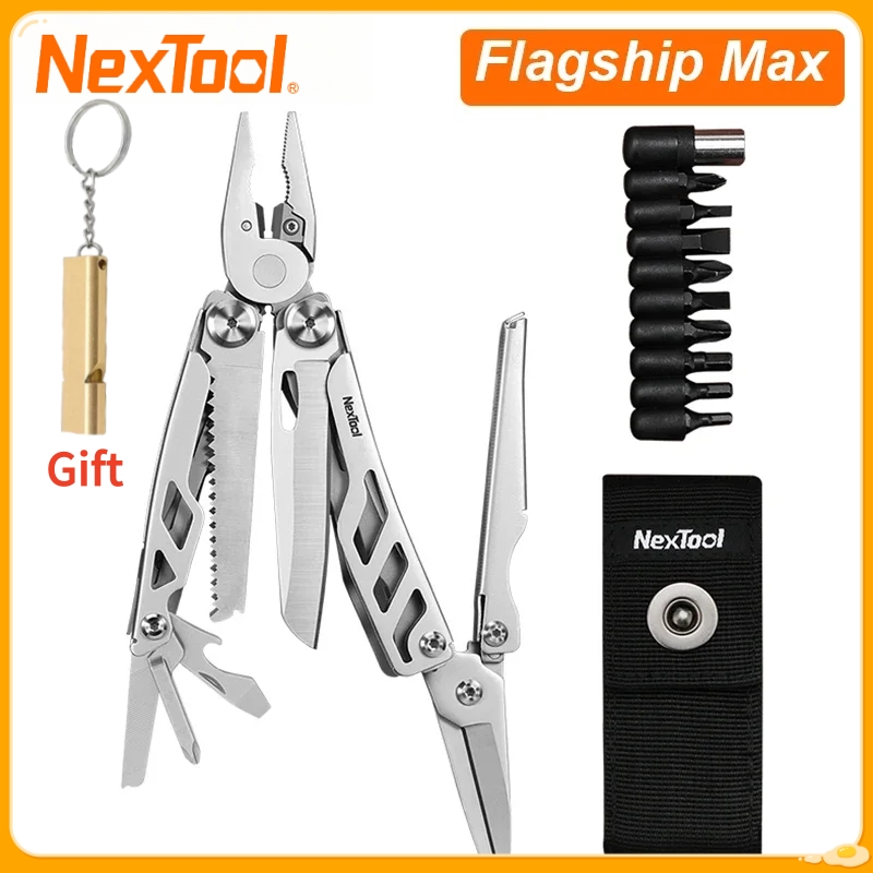 NexTool Flagship MAX 14-IN-1 E - Edc Everyday Carry Knives ulasan dan harga