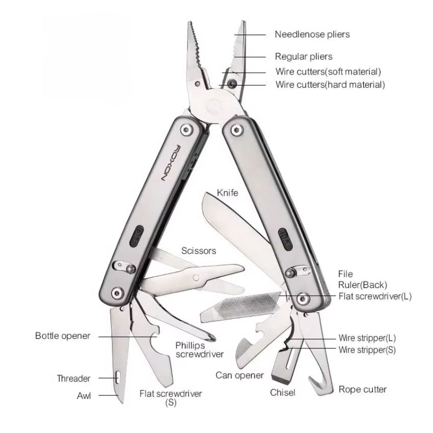 R's Genuine S804G Flex Multi T - Edc Carry Pliers ulasan dan harga