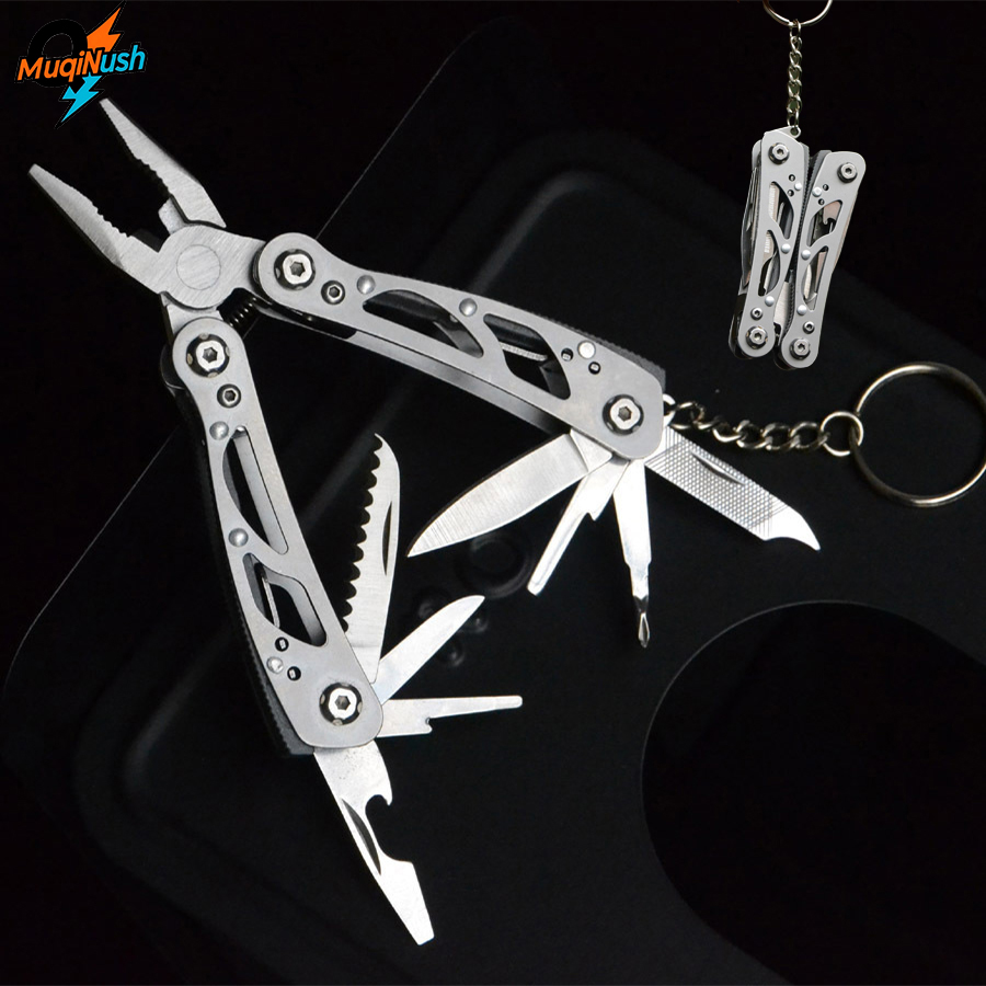 MuqiNush 12 In 1 Mini Keychain - Edc Carry Pliers ulasan dan harga
