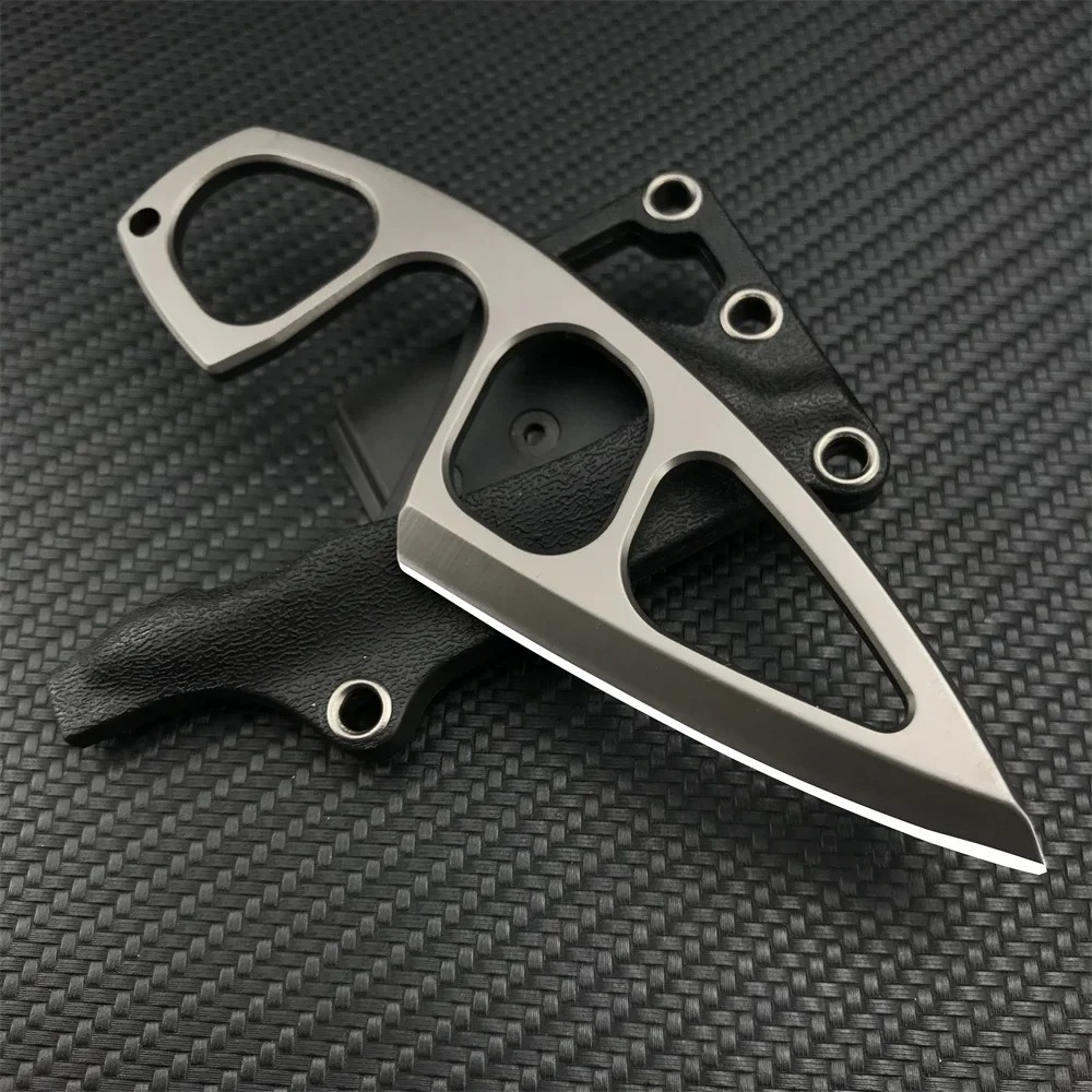 High Hardness Neck Knife 440C  - Edc Carry Fixed Blade ulasan dan harga