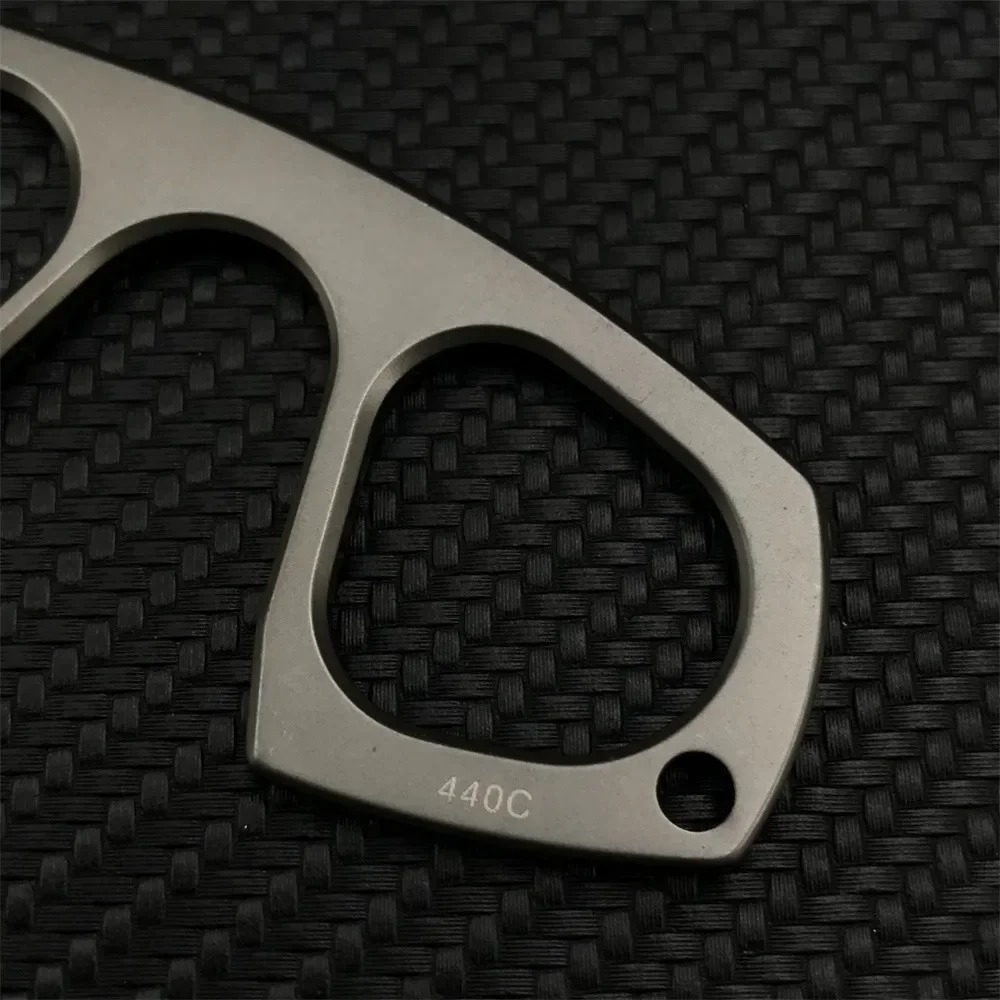 High Hardness Neck Knife 440C  - Edc Carry Fixed Blade ulasan dan harga