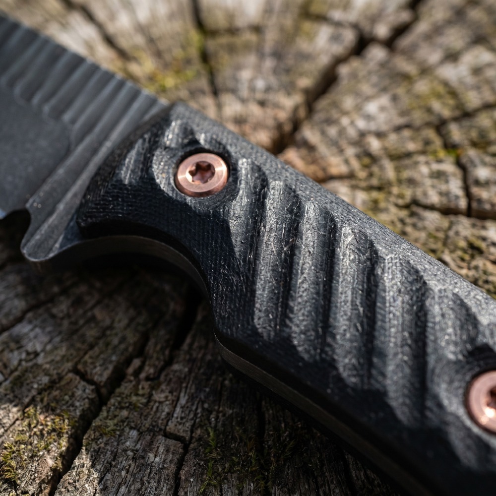 Full Tang Bushcraft Knife D2 B - Edc Concealed Carry Knife ulasan dan harga