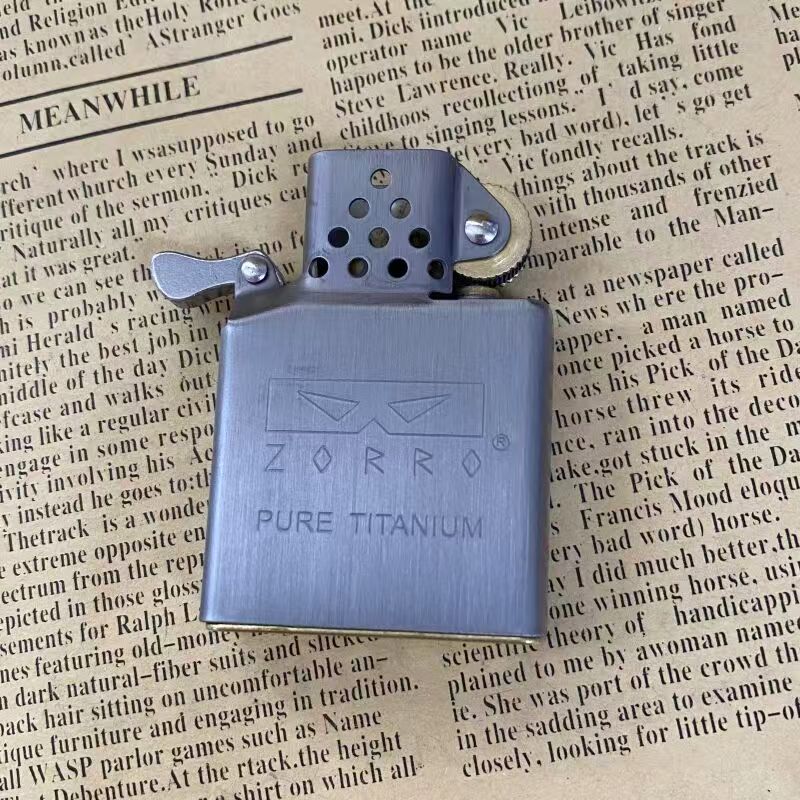 ZORRO 2026 new pure titanium l - Lighter Insert Zippo ulasan dan harga