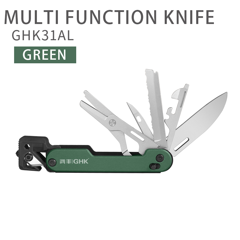 Portable EDC Multi Tool Foldin - Edc Concealed Carry Knife ulasan dan harga
