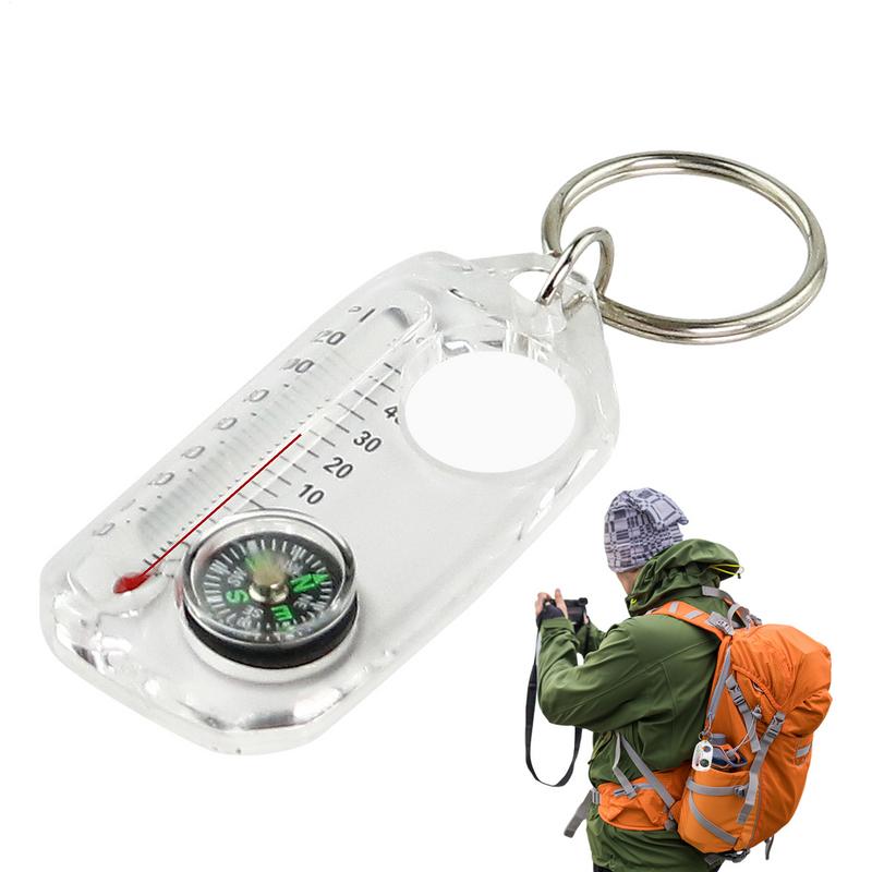 Mini Keychain multifunction Ca - Compass Keychain Mini ulasan dan harga