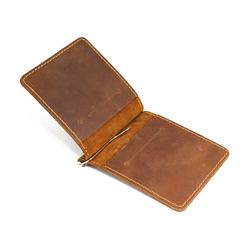 Handmade Genuine Leather Money - Money Clip Magnetic ulasan dan harga
