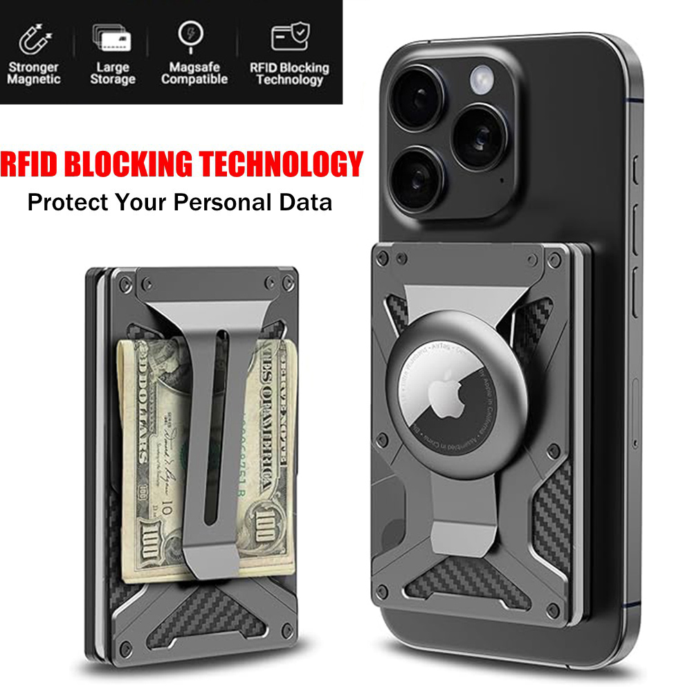 Magnetic Phone Wallet Compatib - Money Clip Magnetic ulasan dan harga