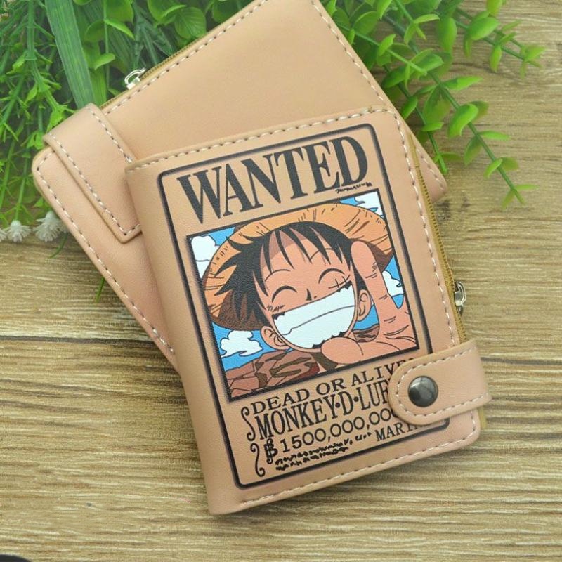 Anime One Piece Luffy Pu Leath - Money Clip Magnetic ulasan dan harga