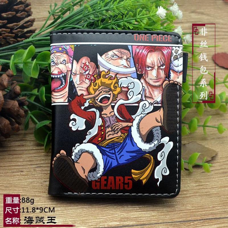 Anime One Piece Luffy Pu Leath - Money Clip Magnetic ulasan dan harga
