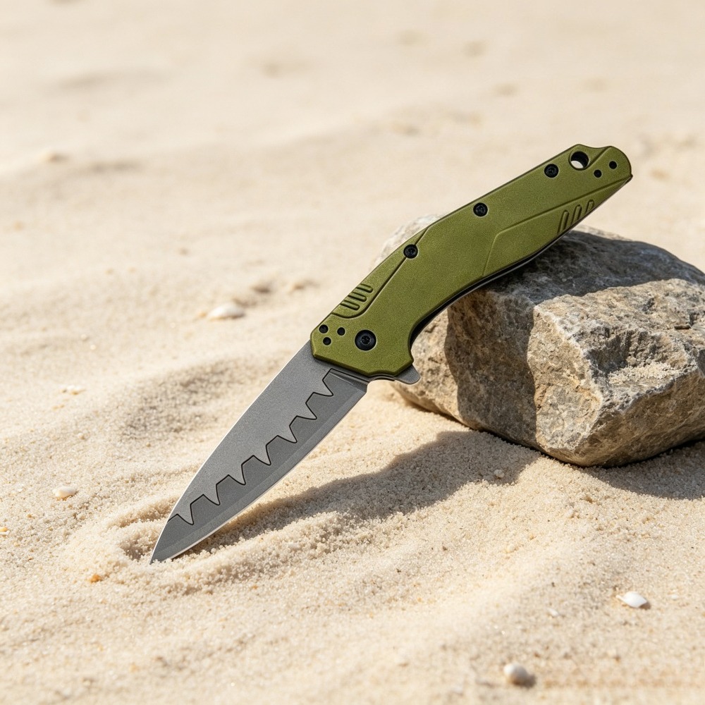 1812 EDC Foldable Pocket Knife - Edc Concealed Carry Knife ulasan dan harga
