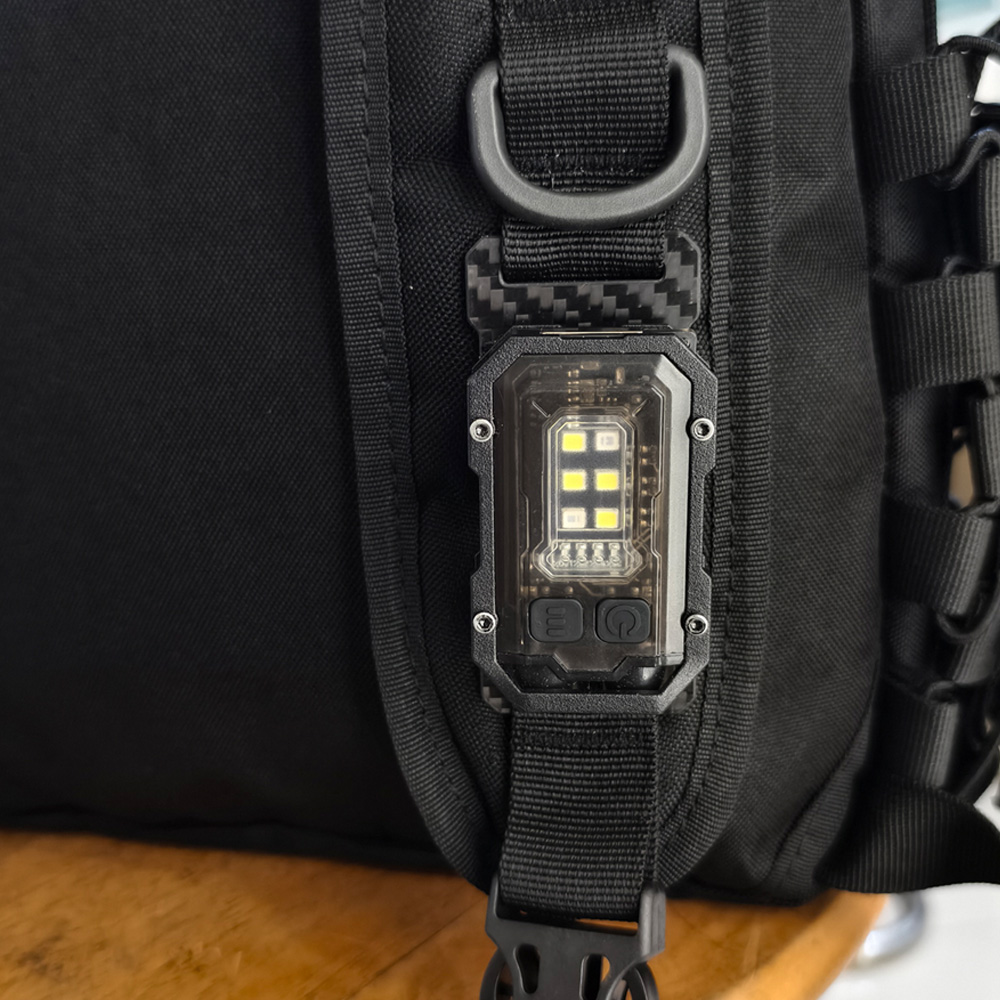 Tactical Flashlight EDC Portab - Edc Carry Pack ulasan dan harga