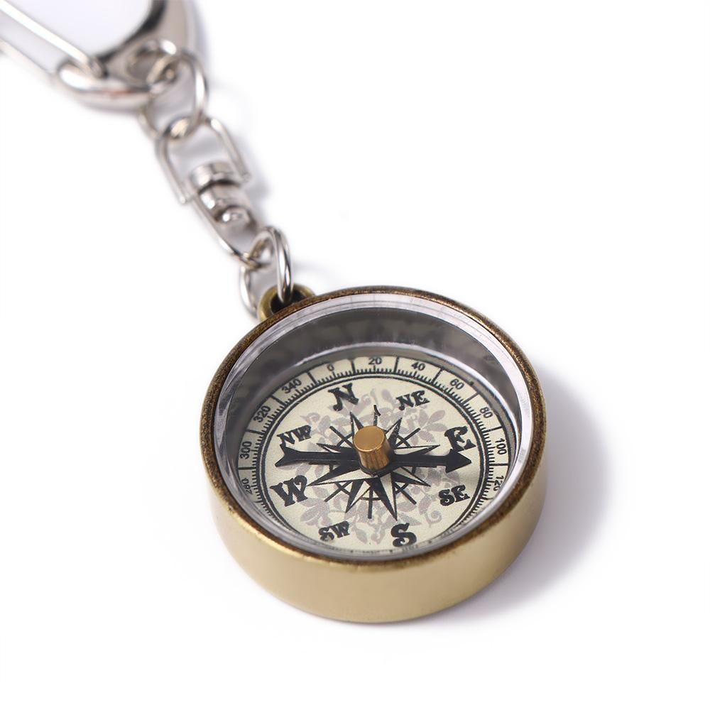 Portable Vintage Mini Survival - Compass Keychain Mini ulasan dan harga