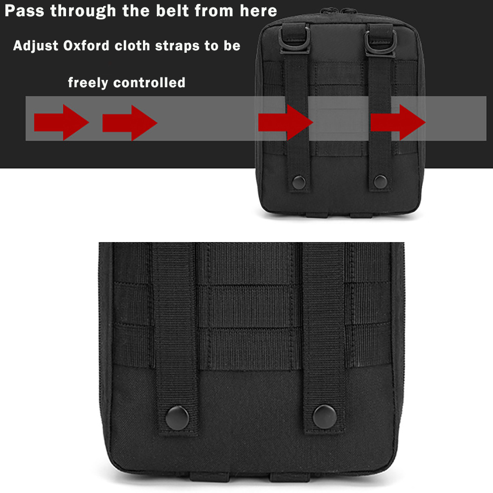 Tactical Molle EDC Pouch Outdo - Edc Carry Pack ulasan dan harga