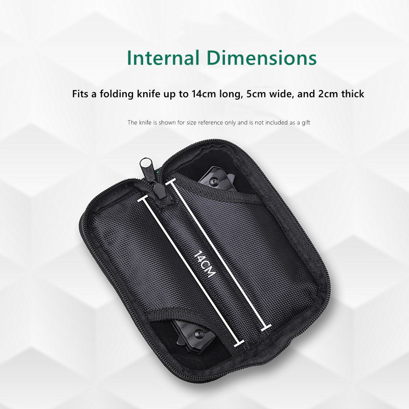 EDC Knife Pouch, Nylon Folding - Edc Concealed Carry Knife ulasan dan harga