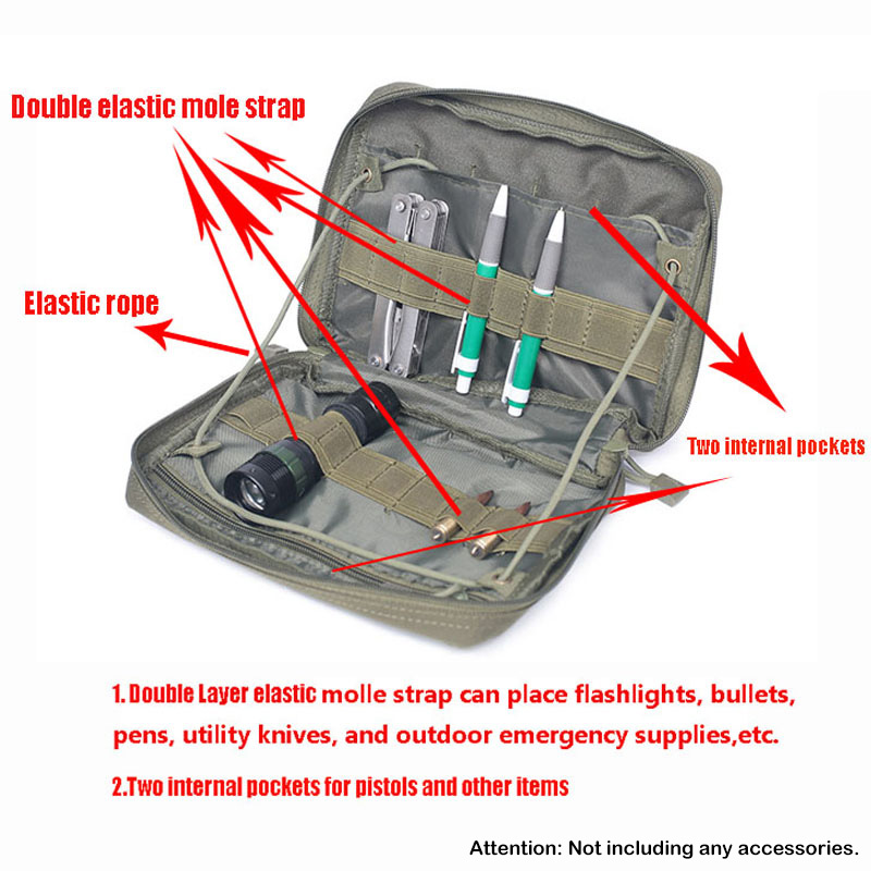 Outdoor Pouch First Aid Kit Me - Edc Carry Pack ulasan dan harga