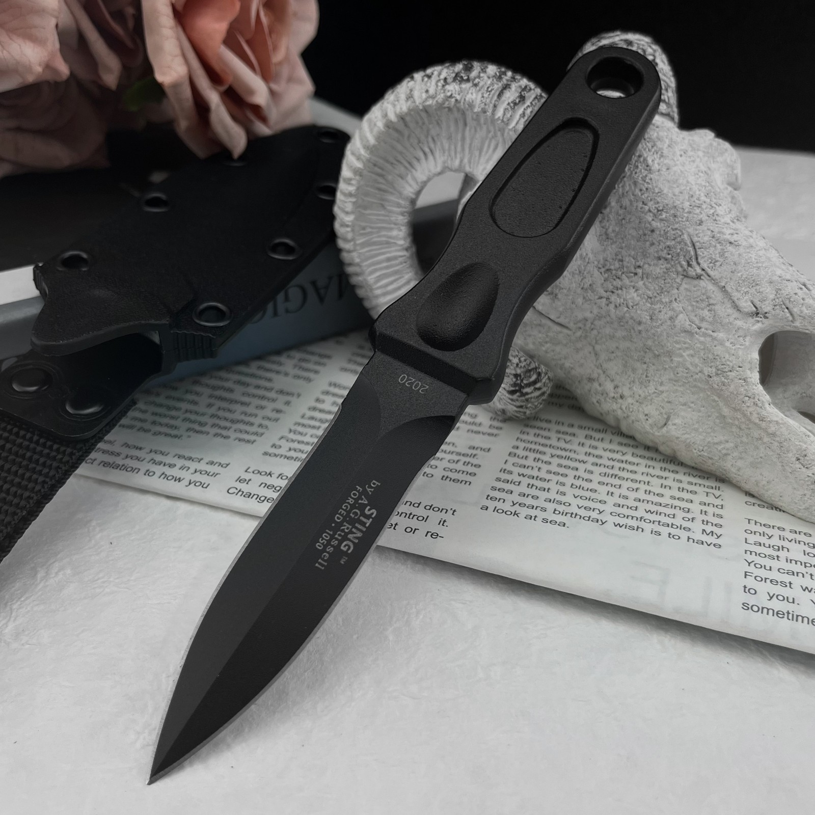 Multi-Function Fixed Blade Kni - Edc Carry Fixed Blade ulasan dan harga