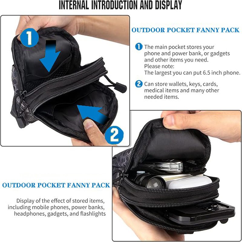 Universal EDC Tactical Molle P - Edc Carry Pack ulasan dan harga