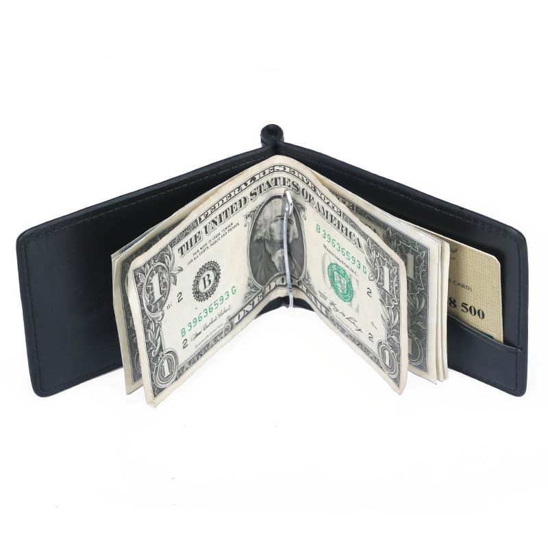 New Mini Men's Leather Money C - Money Clip Magnetic ulasan dan harga